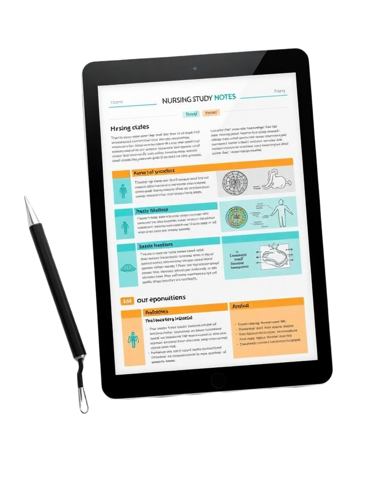 Nurse Digital Notes — Premium Nursing Study Notes